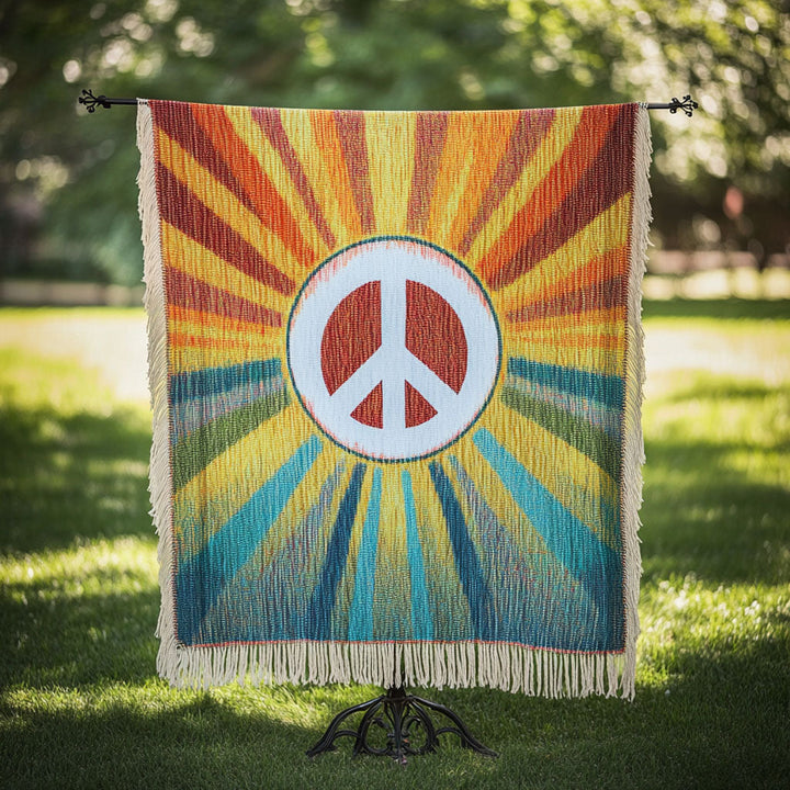 Manta Woven Sunshine Peace