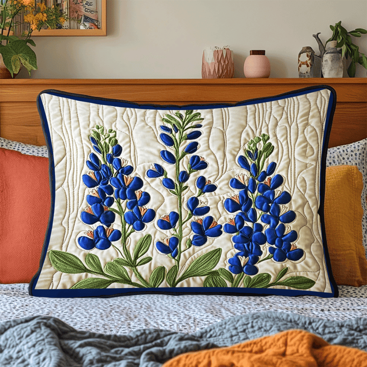 Funda de Almohada de Ropa de Cama Acolchada Texas Heritage