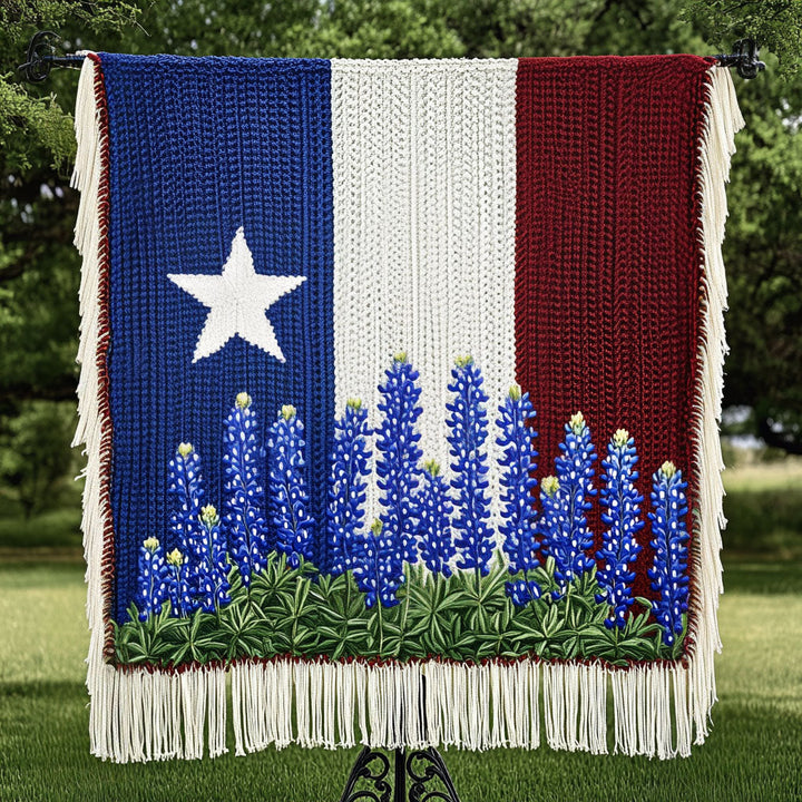 Manta Woven de la Bandera de Texas