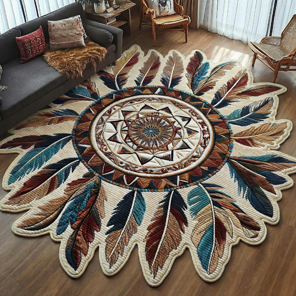 La Alfombra de Área de Forma Personalizada de Artisans Compass