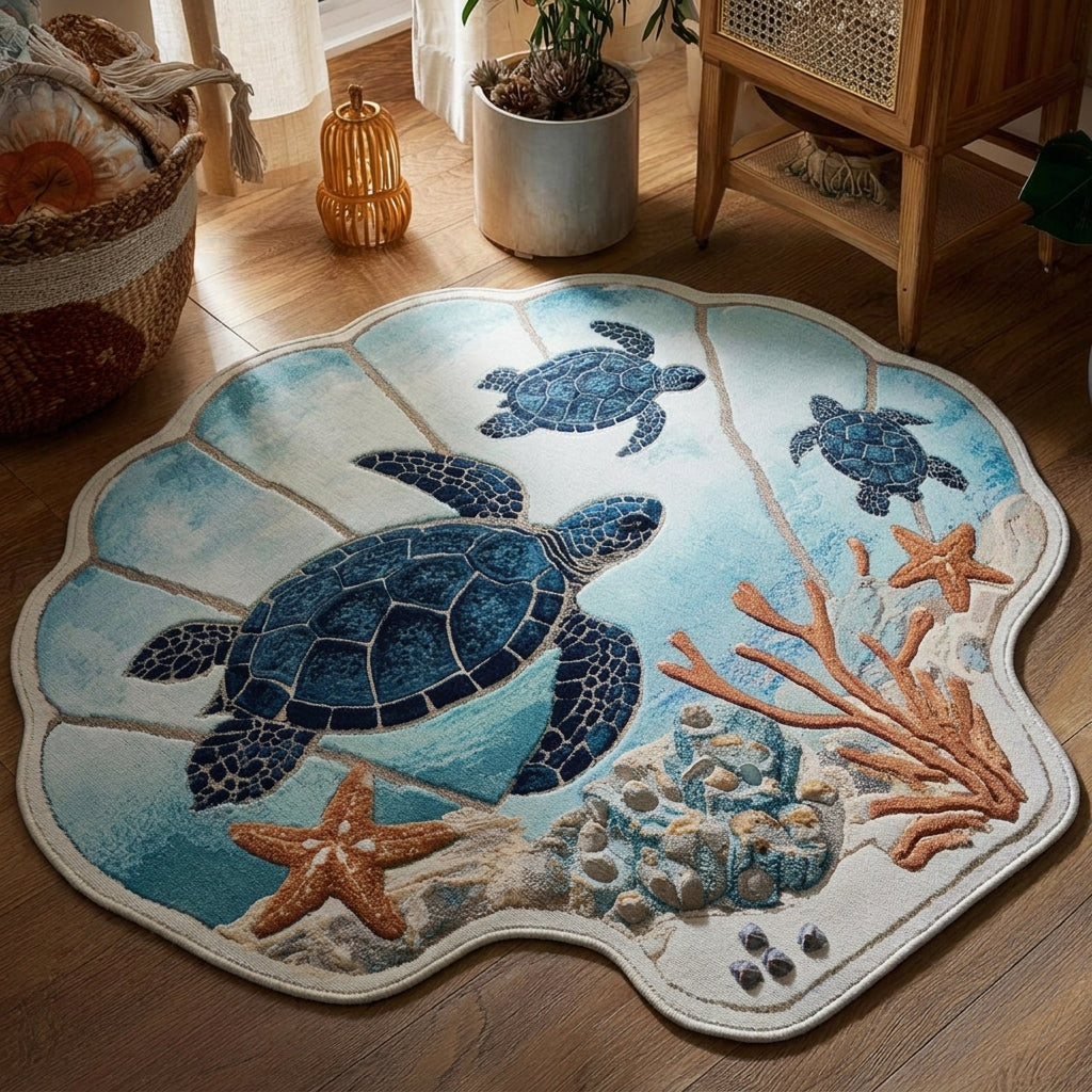 Alfombra de Área Personalizada Tidal Harmony