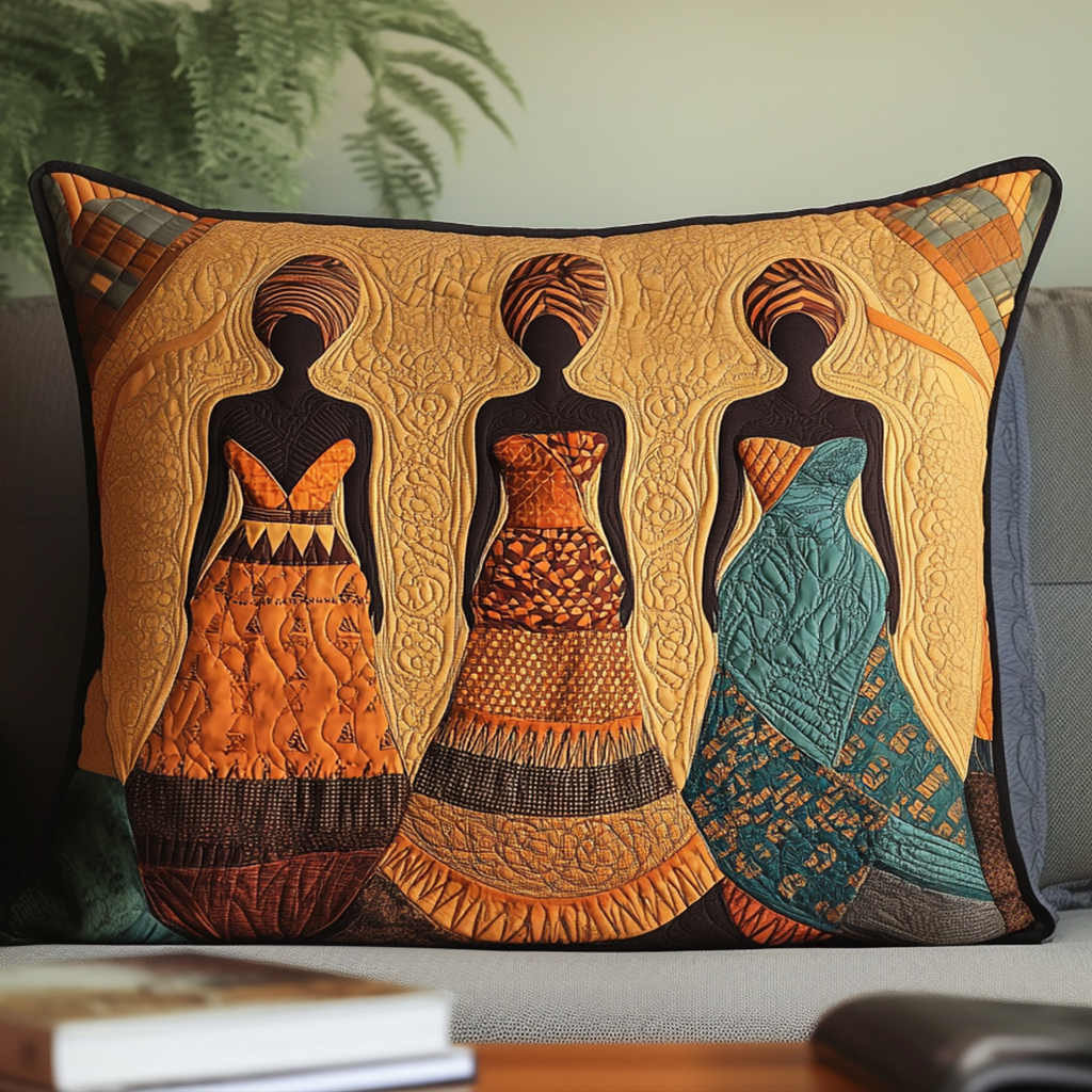 Funda de Almohada de Edredón Acolchado Tribal Radiance