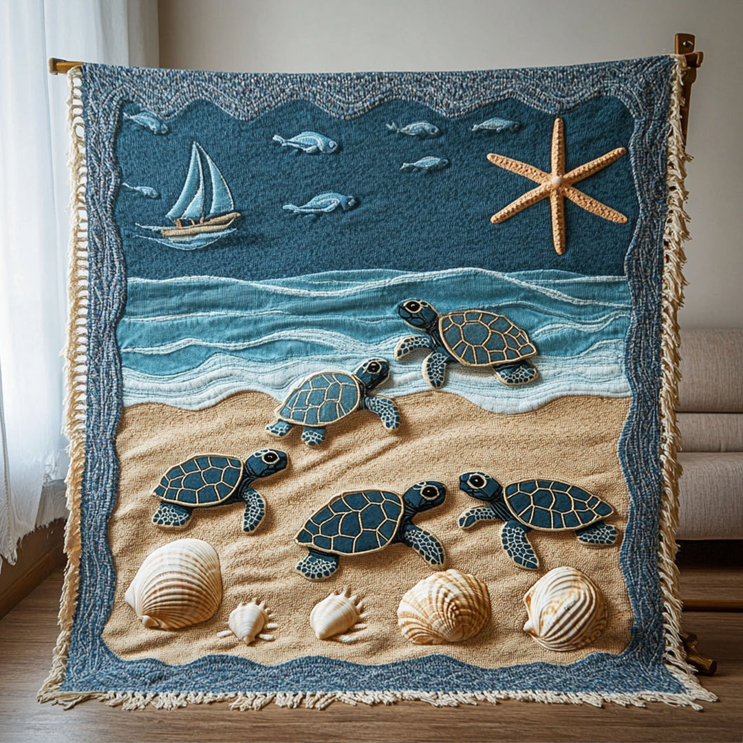 Manta Woven Sueño de Tortuga