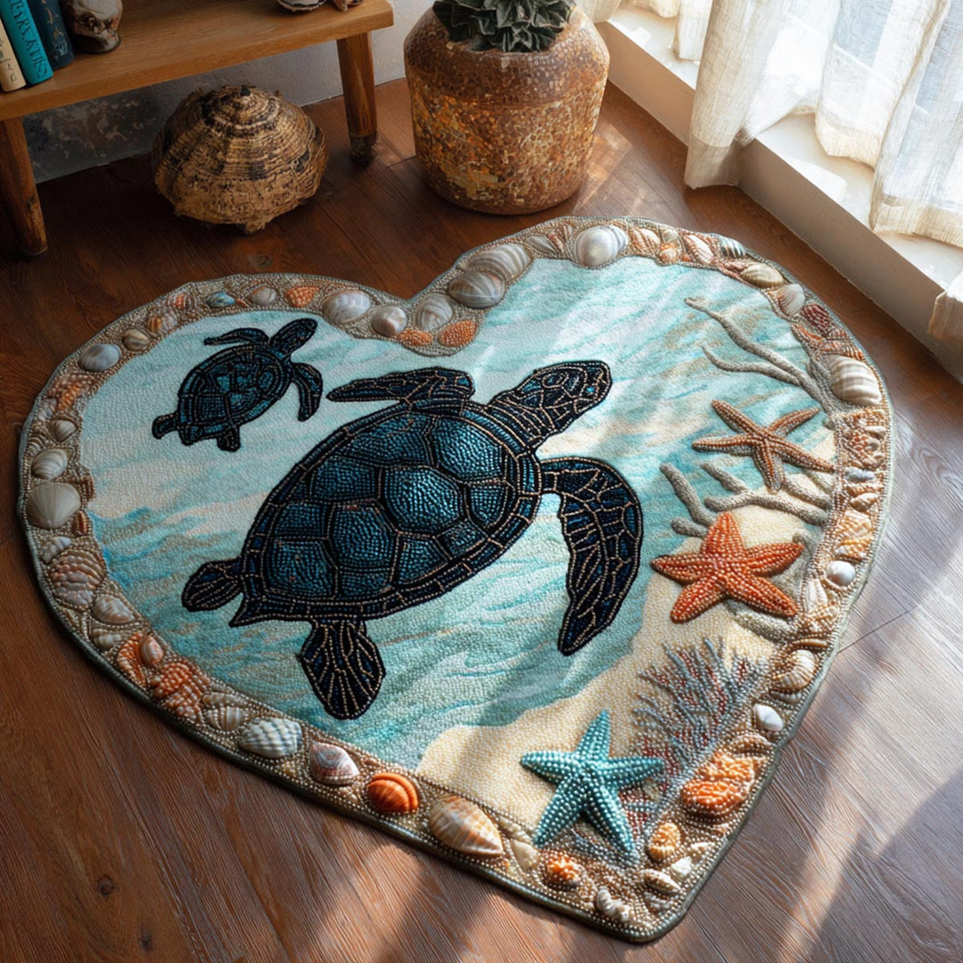 Alfombra de Área de Forma Personalizada Tortuga Grace