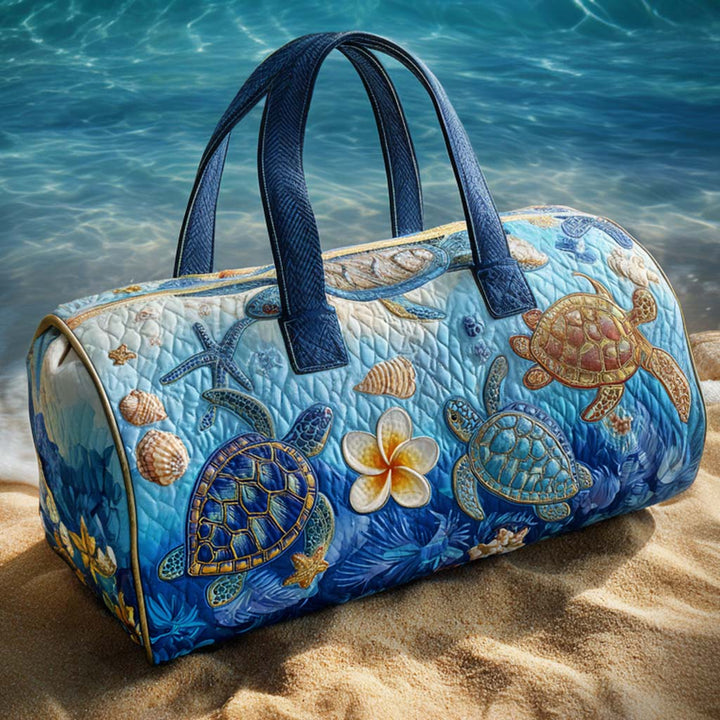 Bolsa de Viaje Acolchada Tortuga Paraíso