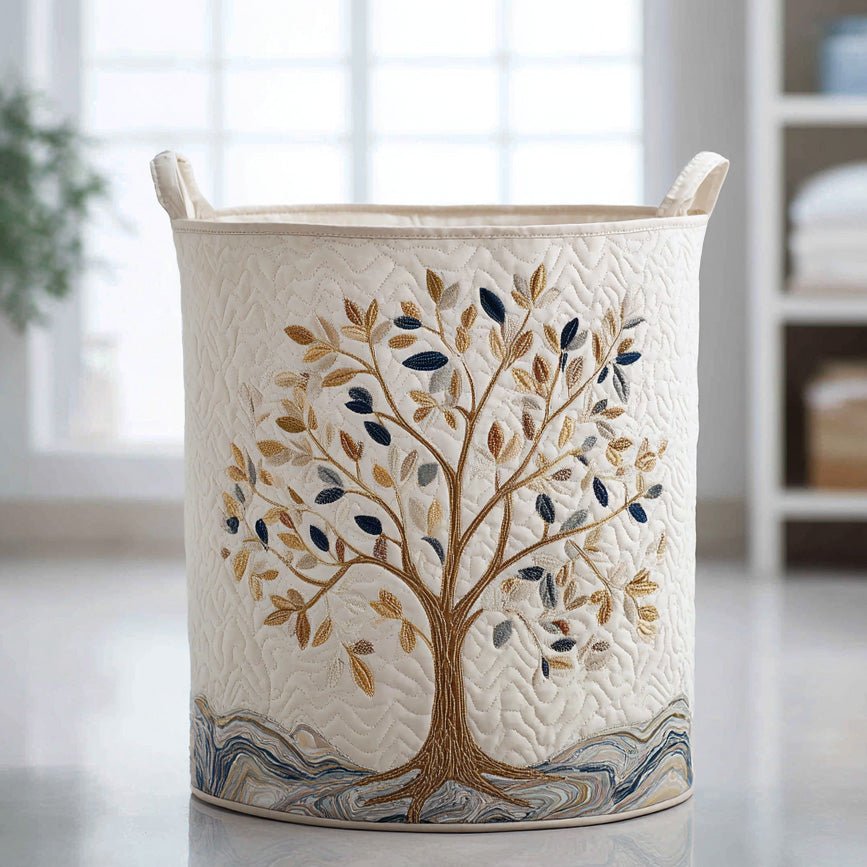 Cesta de Ropa Acolchada Vital Bloom