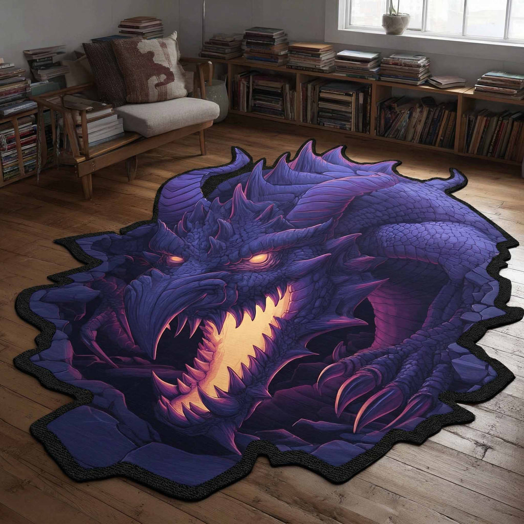 Alfombra de Área de Forma Personalizada Void Fang