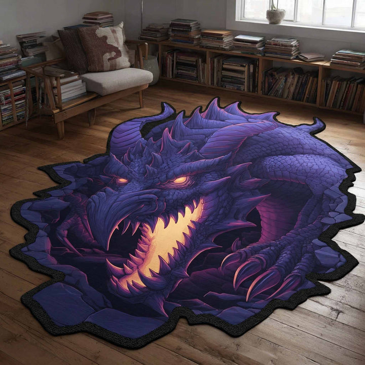 Alfombra de Área de Forma Personalizada Void Fang