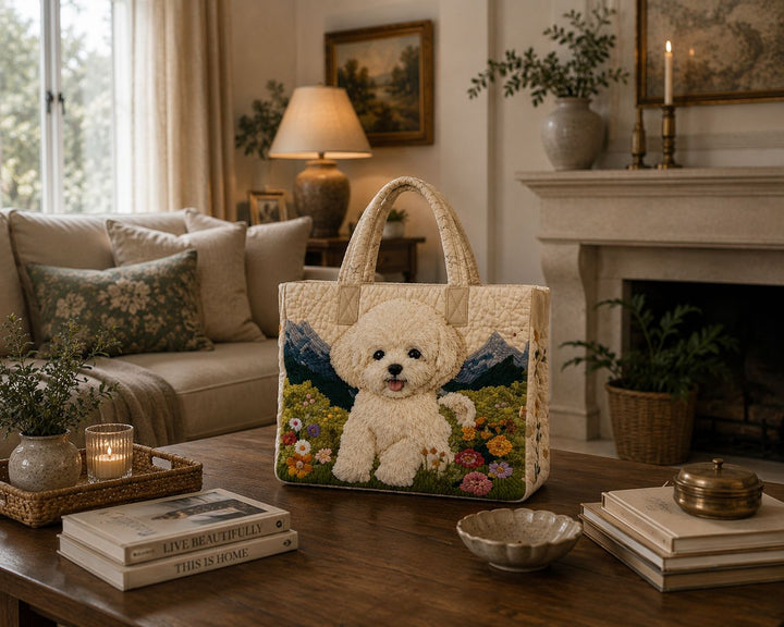 Bolsa Tote Acolchada - Perro Encantado