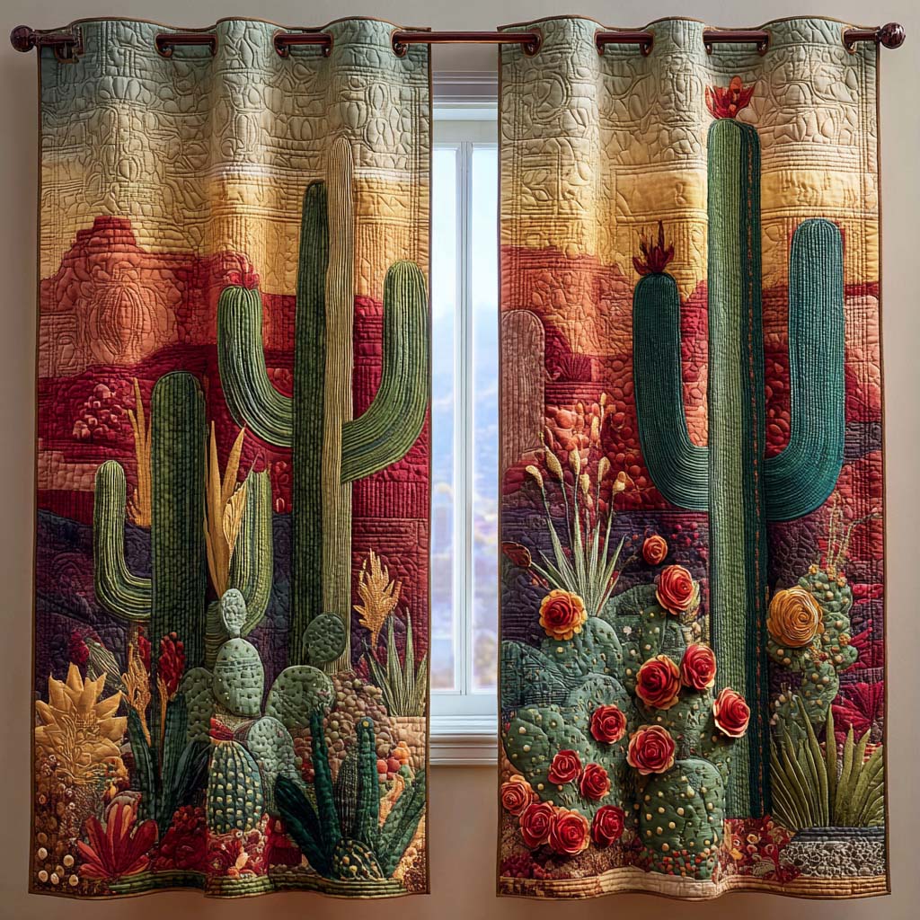 Cortinas Acolchadas Wild Canyon Brush