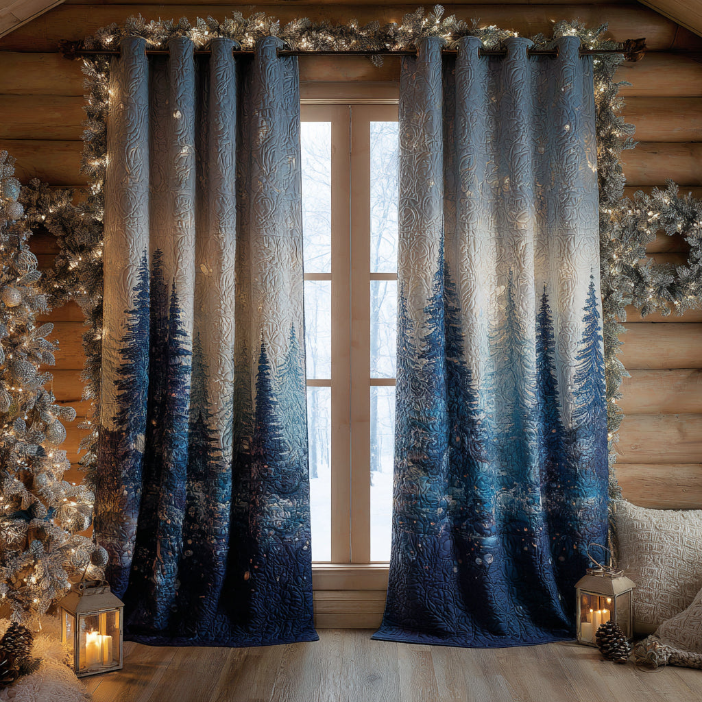 Cortinas Acolchadas Woodland Retreat