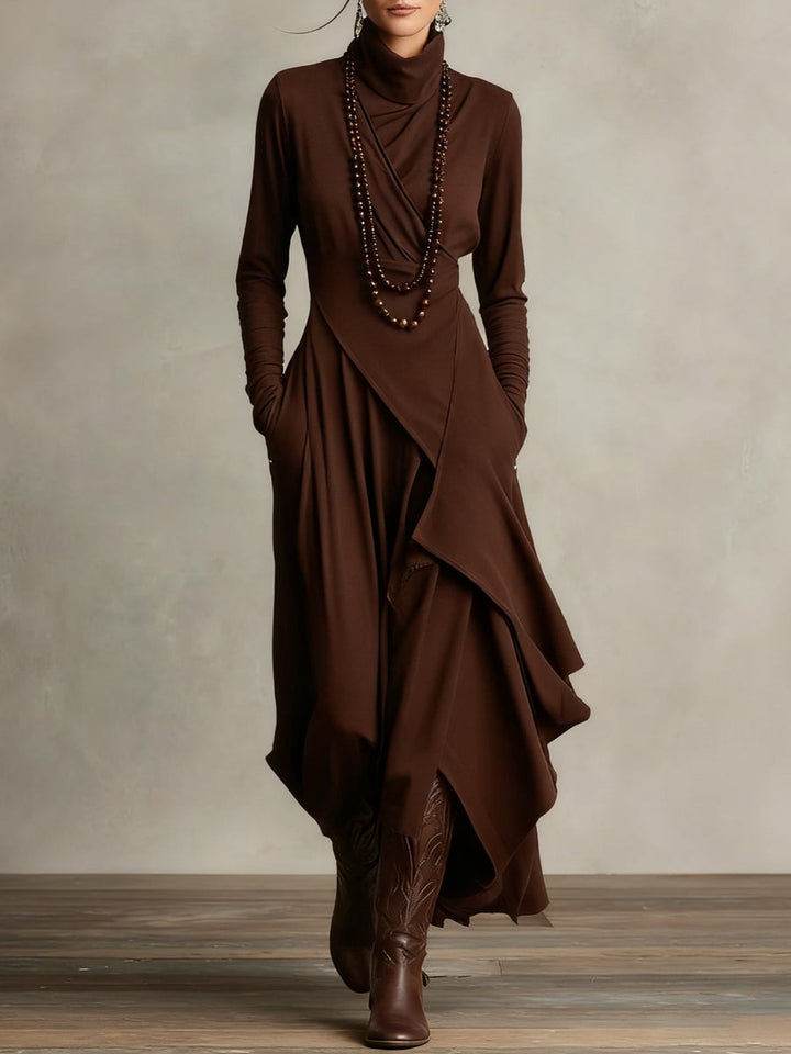 Patrizia | Abito Maxi Tunica Asimmetrico