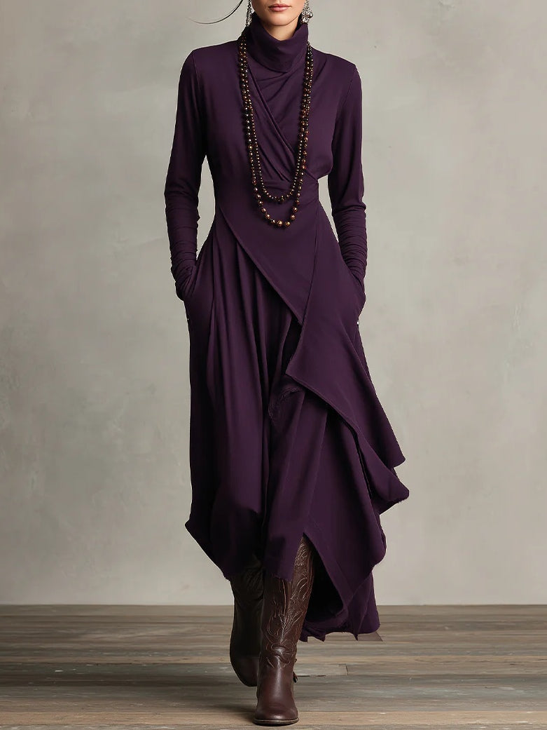 Patrizia | Abito Maxi Tunica Asimmetrico