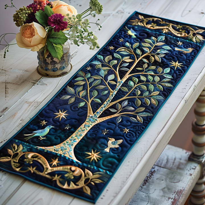 Caminito de Mesa Acolchado del Árbol de la Vida Celta