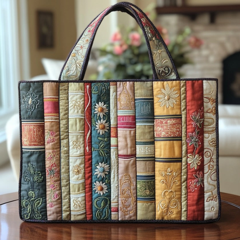 Bolsa Tote Acolchada Vintage