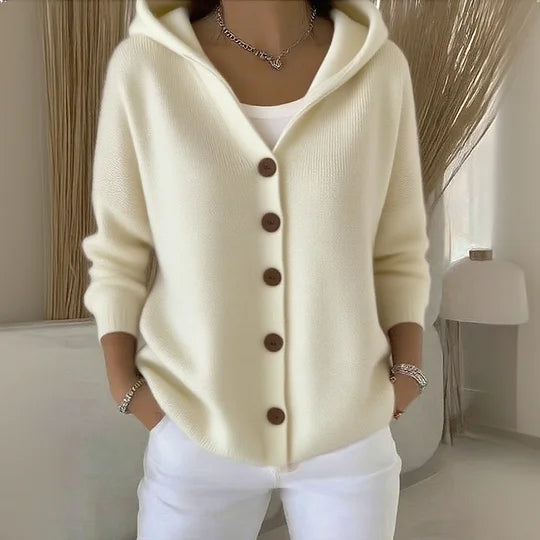 CLAUDIA |CARDIGAN À CAPUCHE