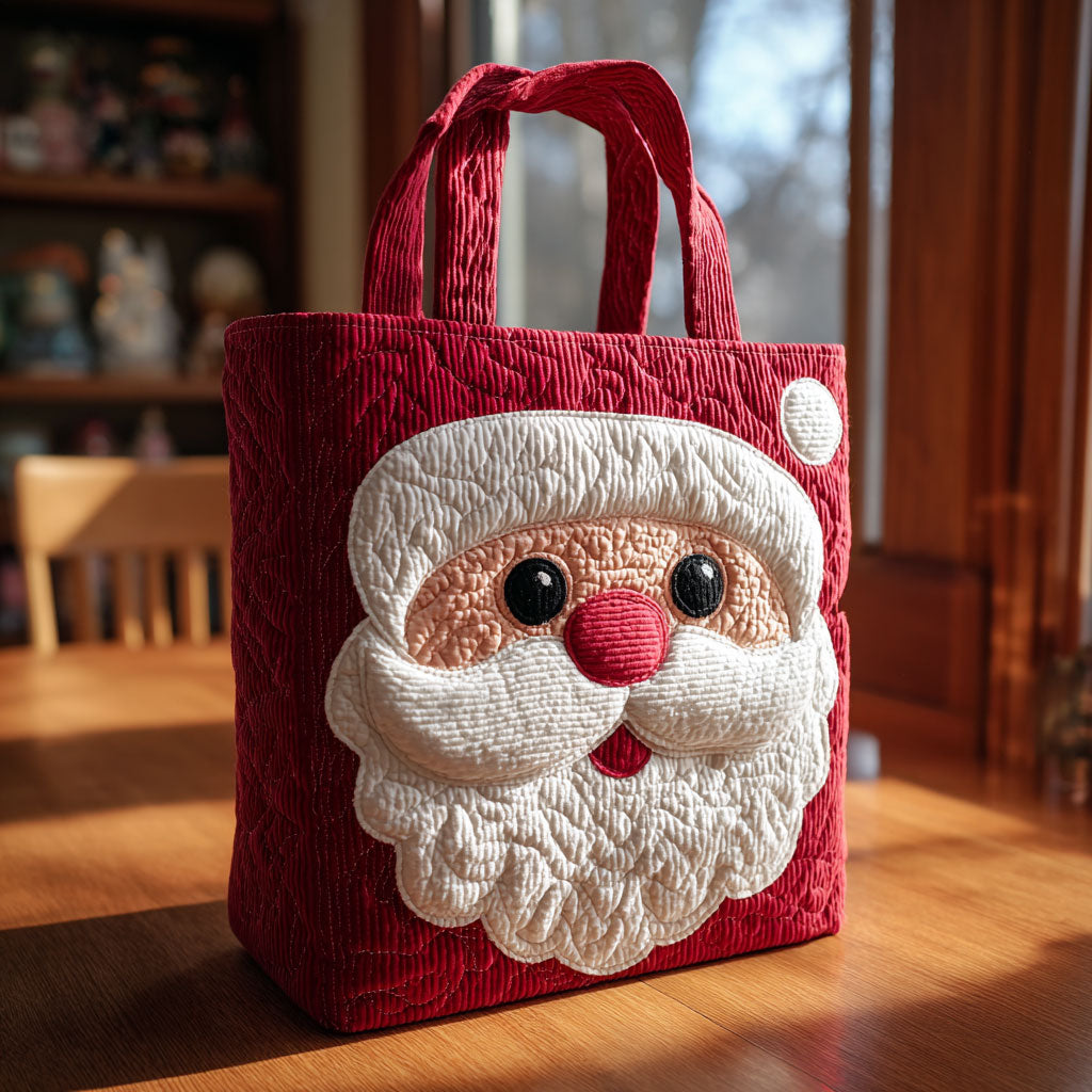 Bolsa Tote Acolchada Santa