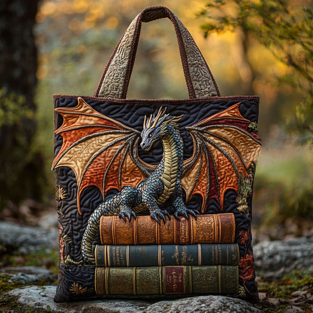 Bolso Tote Acolchado Sombra de Dragón