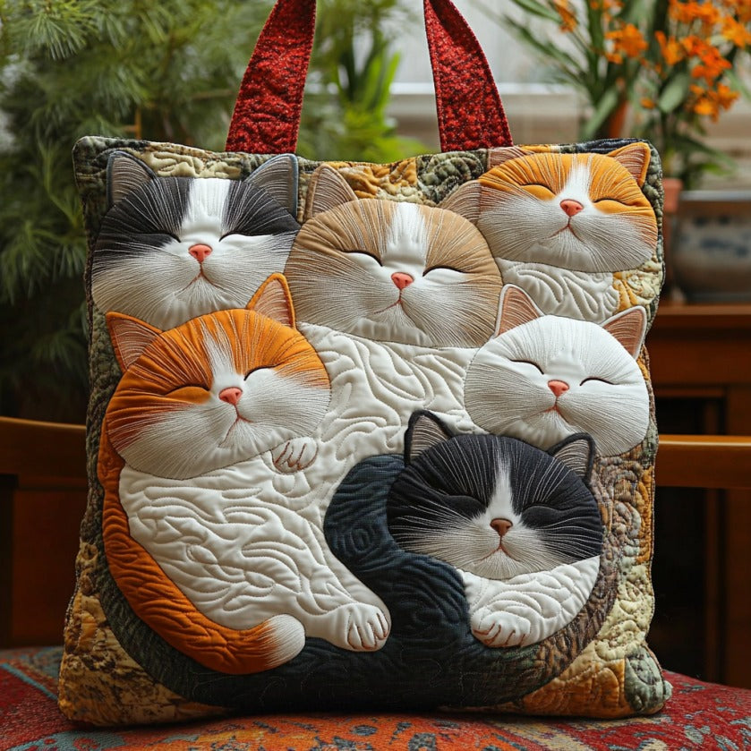 Bolsa Tote Acolchada Cuddle Cat