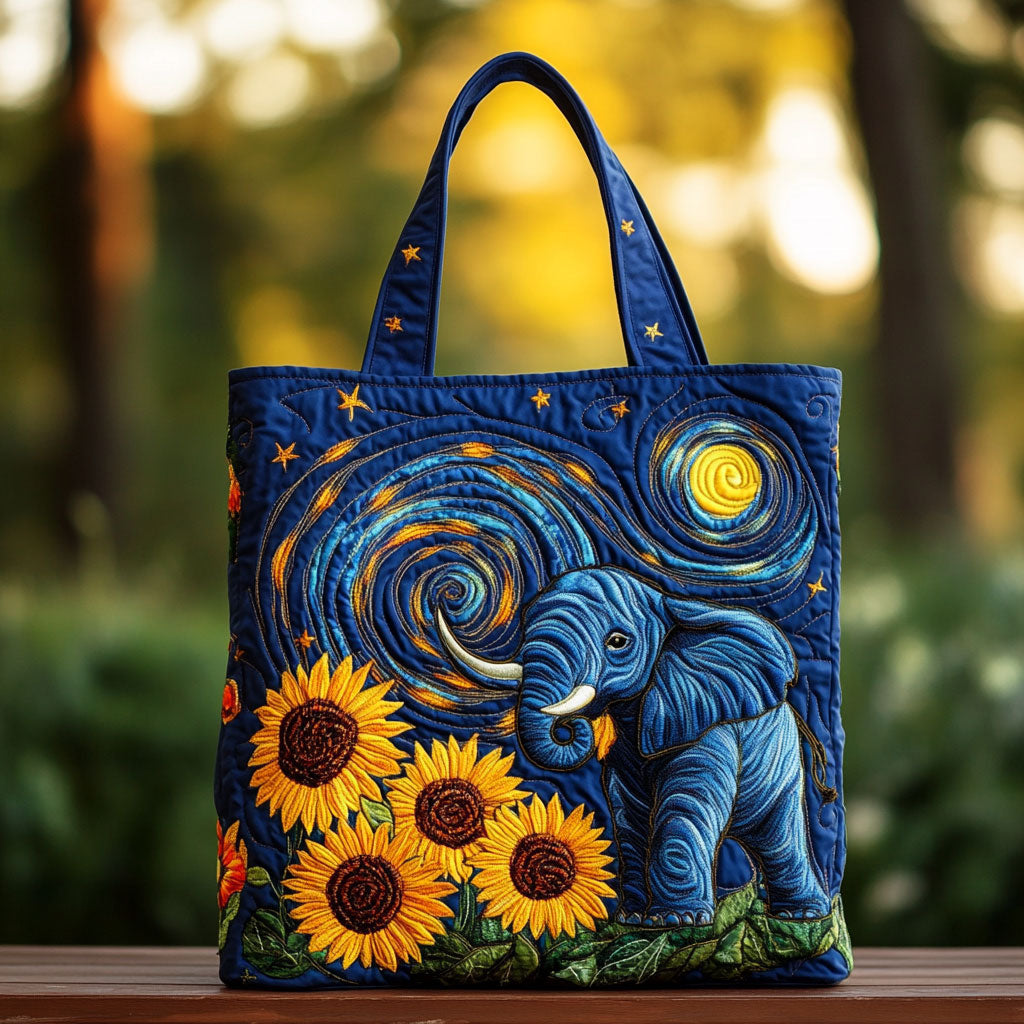 Bolsa Tote Acolchada Elephant Dream