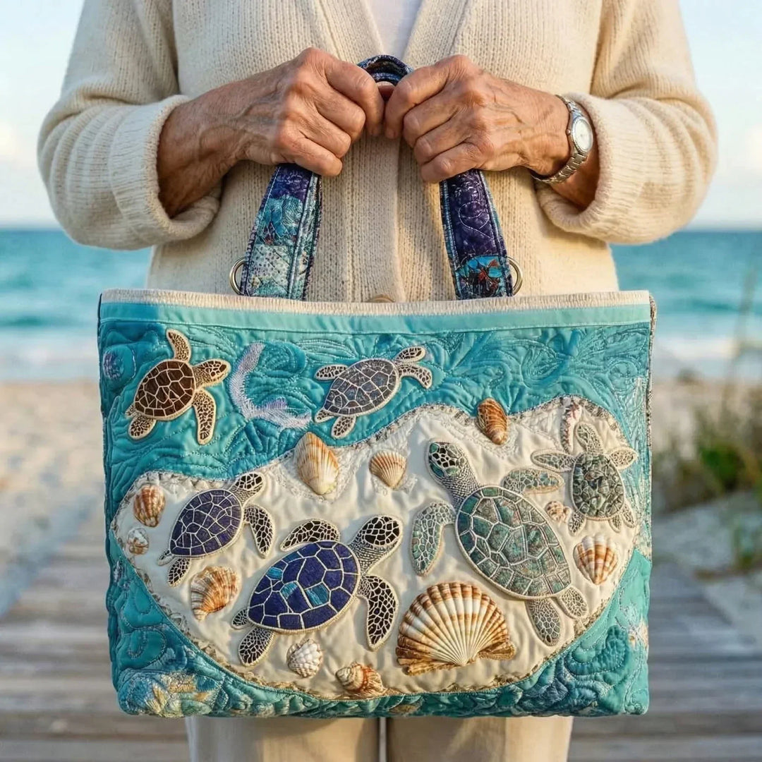 Bolso Tote Acolchado - Amor de Tortuga