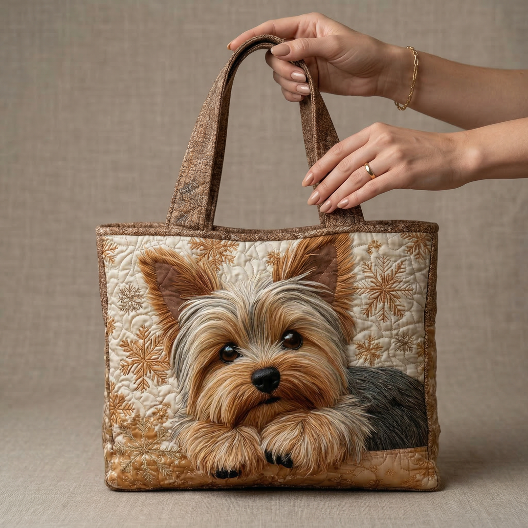 Bolsa Tote Acolchada - Adorable Yorkshire