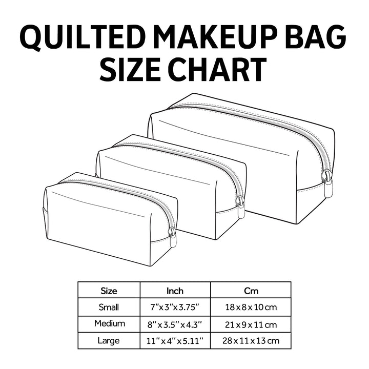 Bolsa de Maquillaje Acolchada Forest Groove